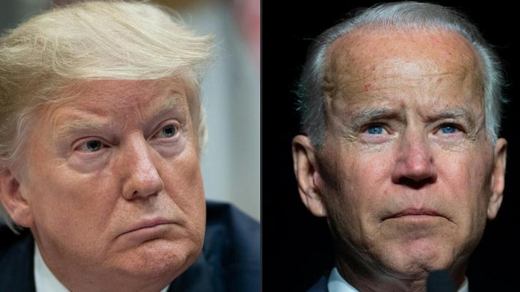 Presidential candidates Donald Trump and Joe Biden